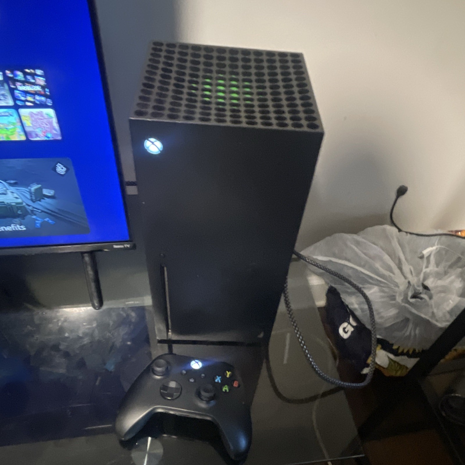 Microsoft Xbox Series X Black Home Console Wi-Fi, Internet Browsing HDMI USB-A