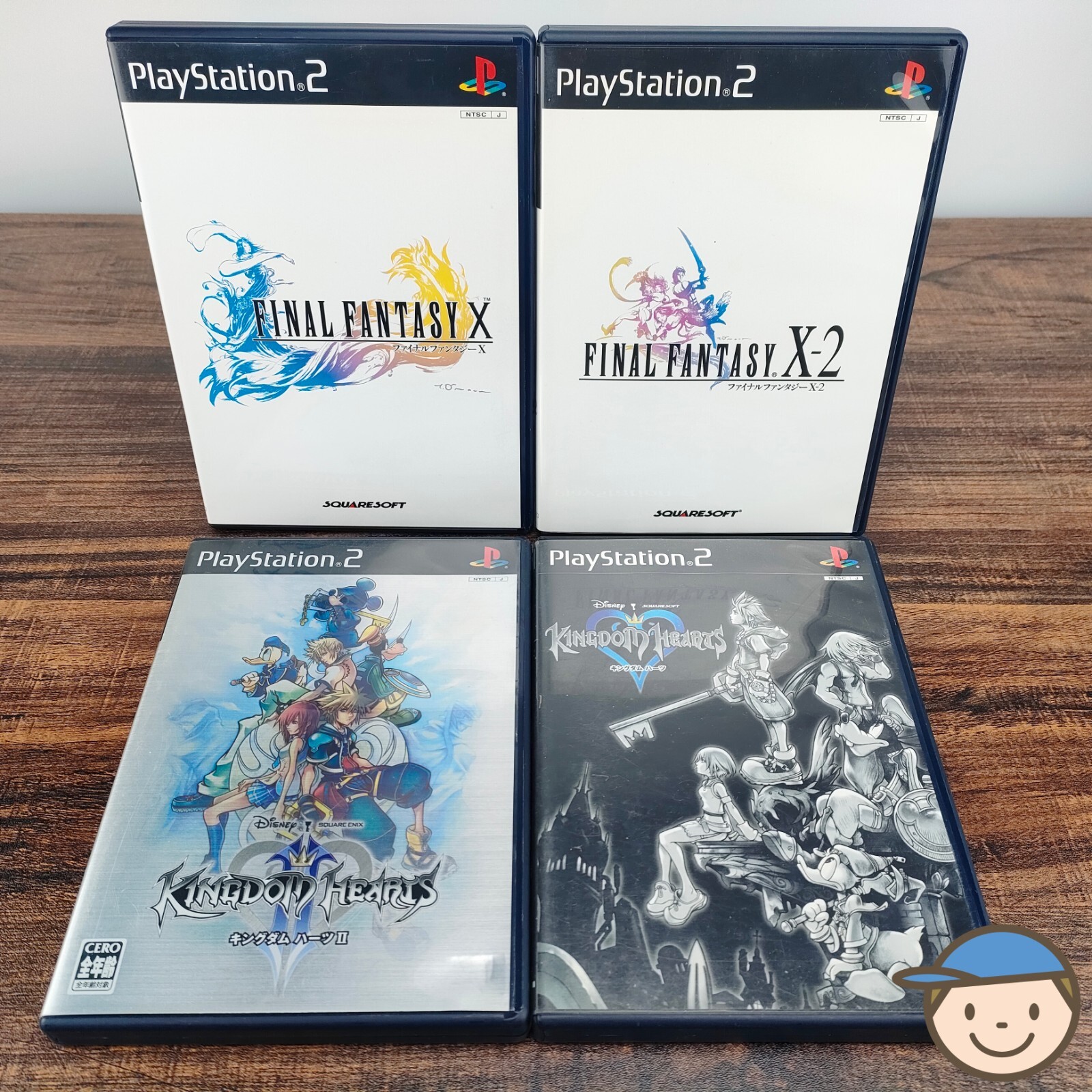 PlayStation2 PS2 Kingdom Hearts I II Final Fantasy X X-2 Japanese NTSC-J Japan