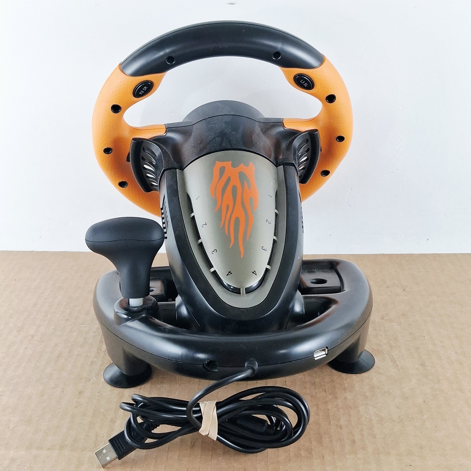 PXN V3II Pro Racing Car Gaming Only Steering Wheel No Pedals Included.