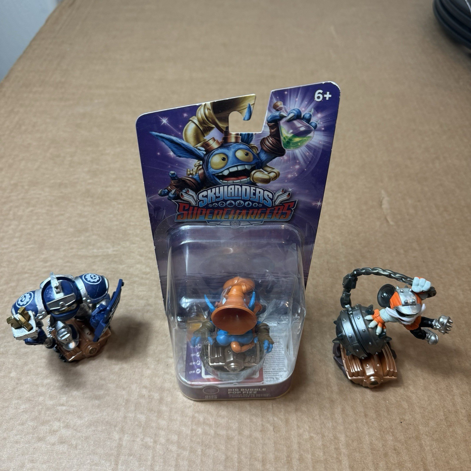 New Skylanders Superchargers Big Bubble Pop Fizz – High Volt, Smash Hit Lot Of 3