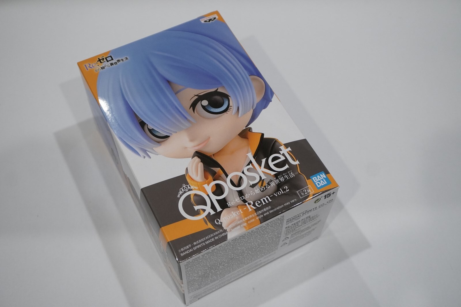 Re:Zero Q Posket Action Figure REM VER. A New Banpresto 18070 NEW SEALED NIB e7