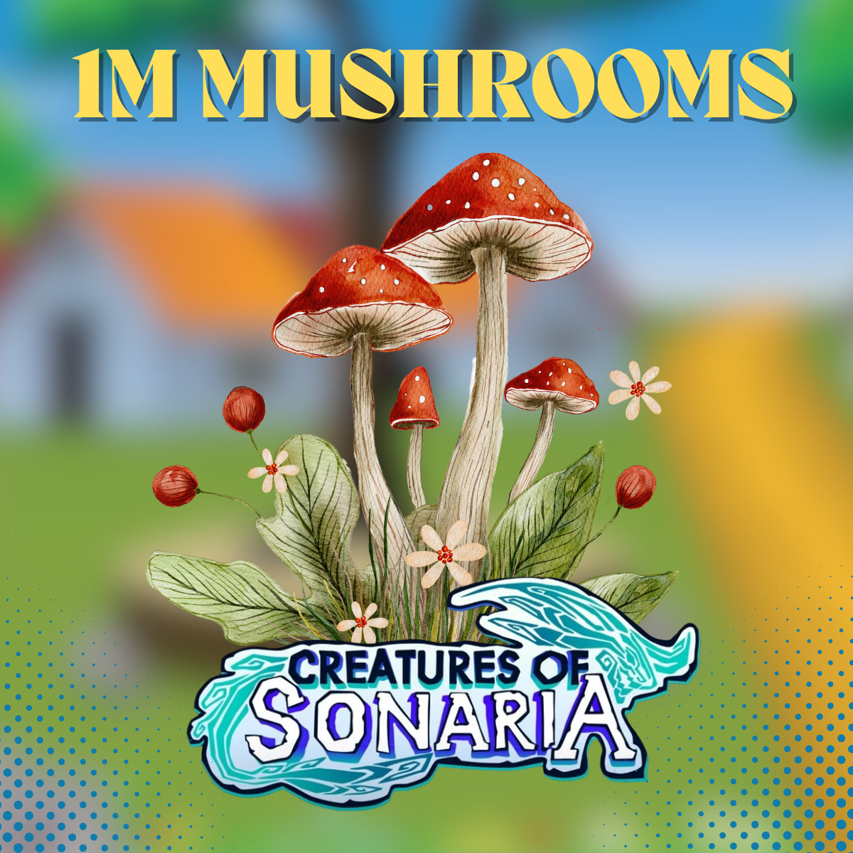 [🟢 ONLINE] Creatures of Sonaria COS 1 Million Mushrooms 🔥Fast Delivery🔥