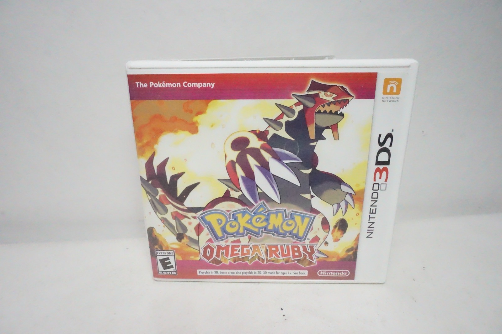 Pokemon Omega Ruby World Edition 3DS Authentic Case