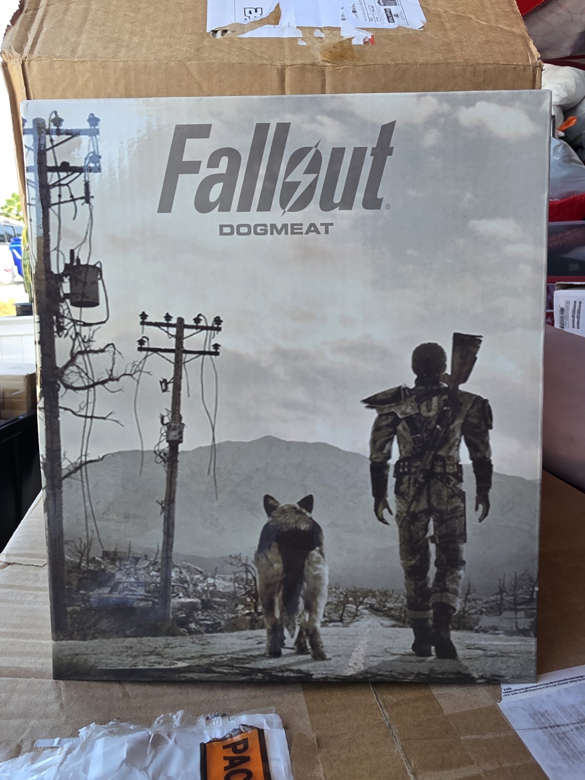 Thinkgeek Exclusive Bethesda Fallout Dogmeat Statue New