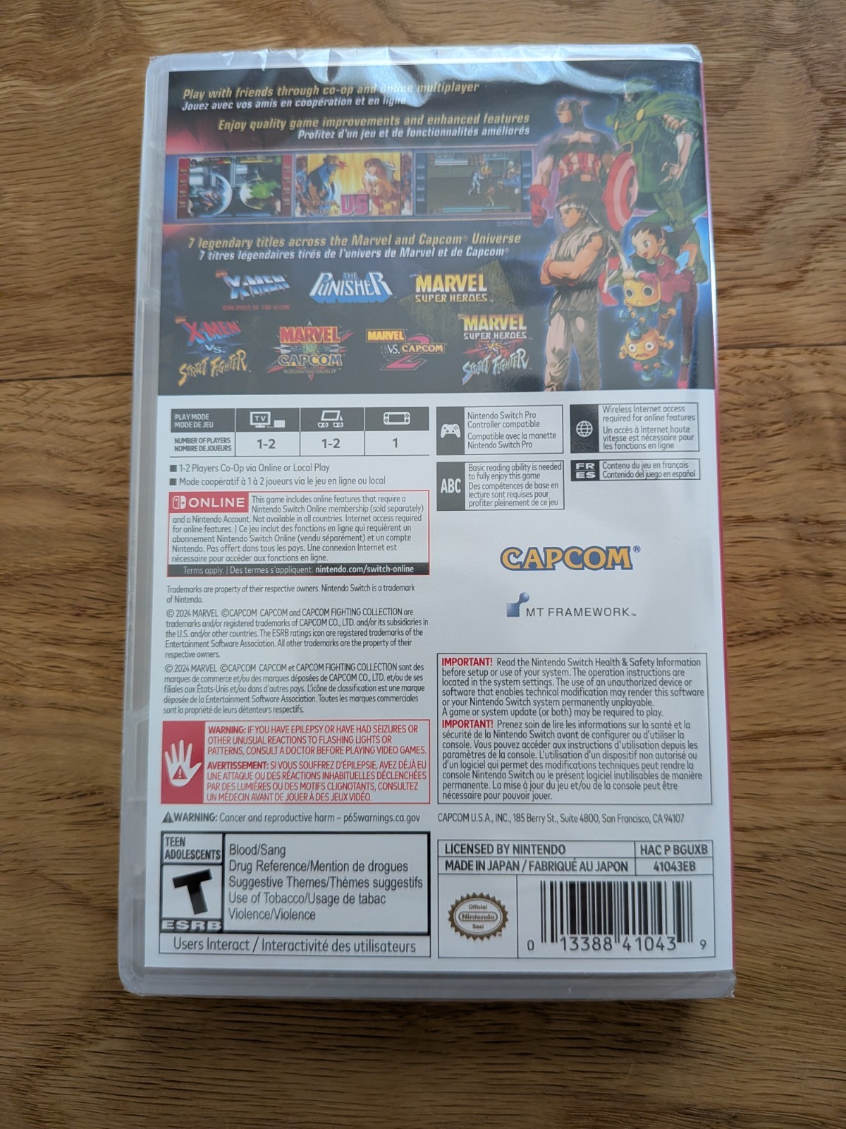 Marvel vs. Capcom Fighting Collection: Arcade Classics – Nintendo Switch