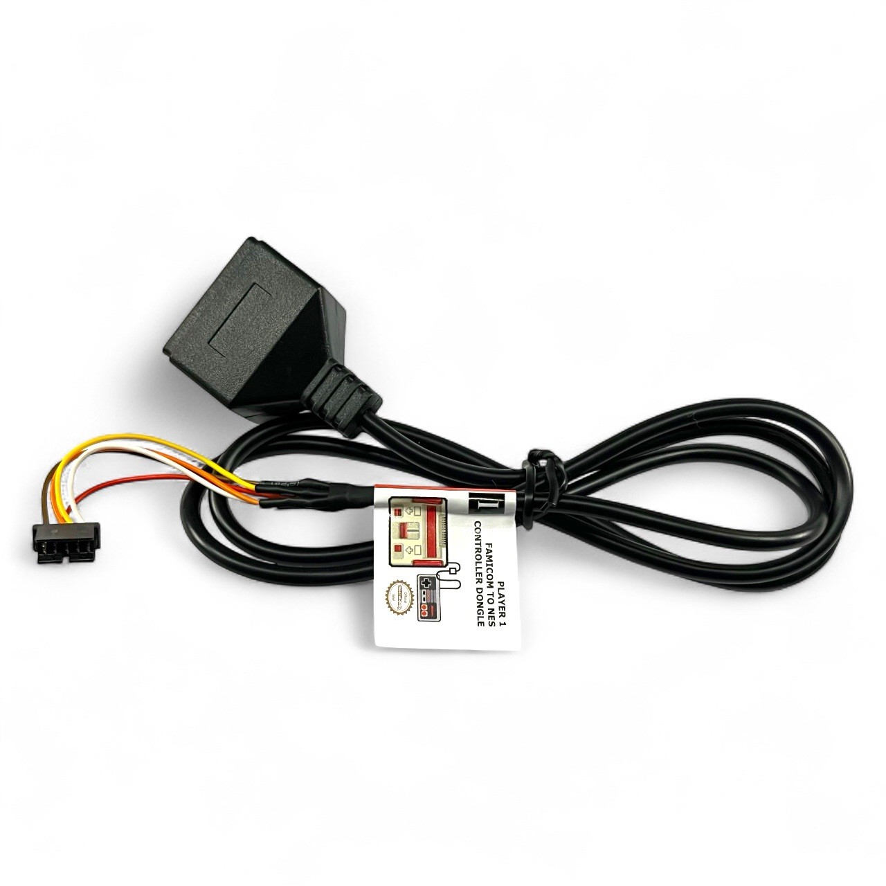 Famicom to NES Controller Cable 5-Pin Adapter Handmade 3ft Plug & Play Nintendo