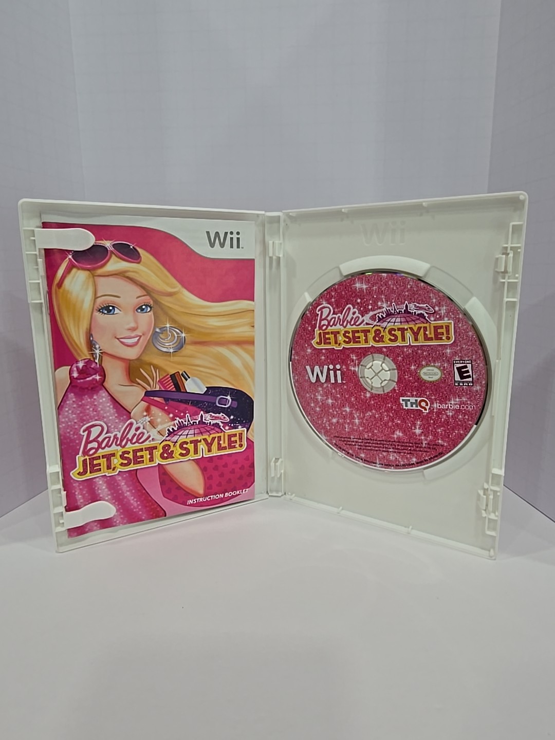 Barbie: Jet, Set & Style (Nintendo Wii) Complete VGC