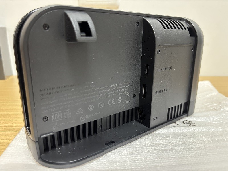 New Genuine Nintendo Switch 2 Charging TV Dock Station, single unit foam wrap