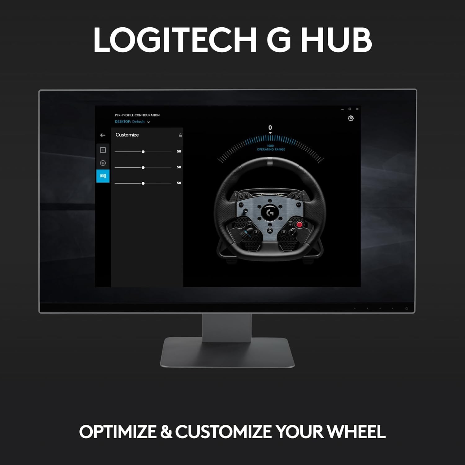 Logitech G PRO Racing Wheel with TRUEFORCE for PlayStation 5 and PC – 941-000175