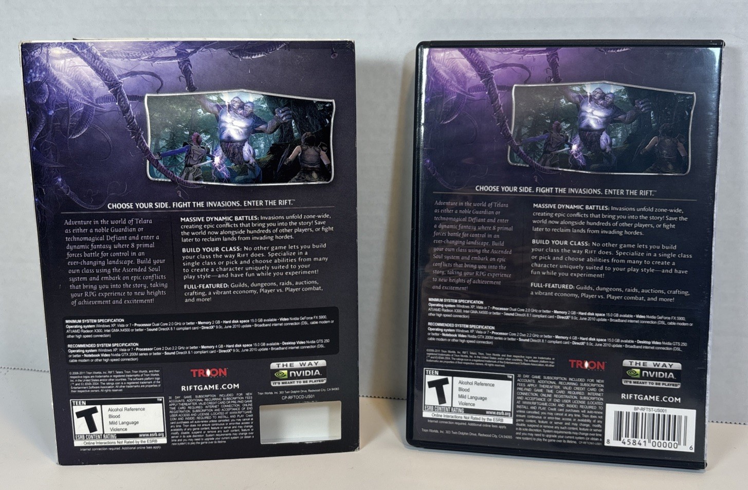 PC Rift – Complete w/ Case, Manual, Inserts – Tested