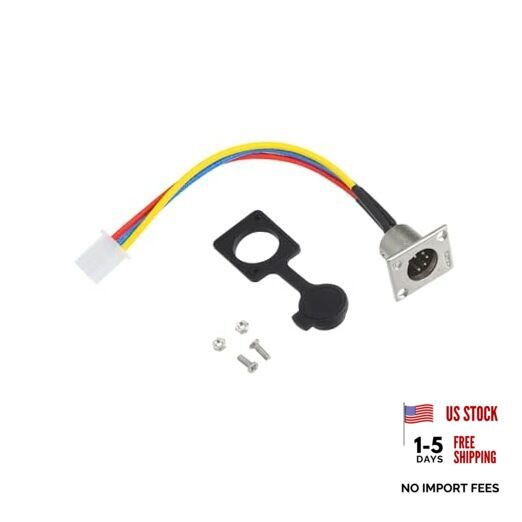 Outer/Winch Socket Connector Assembly with Rubber Cover Dust Cover Replacement
