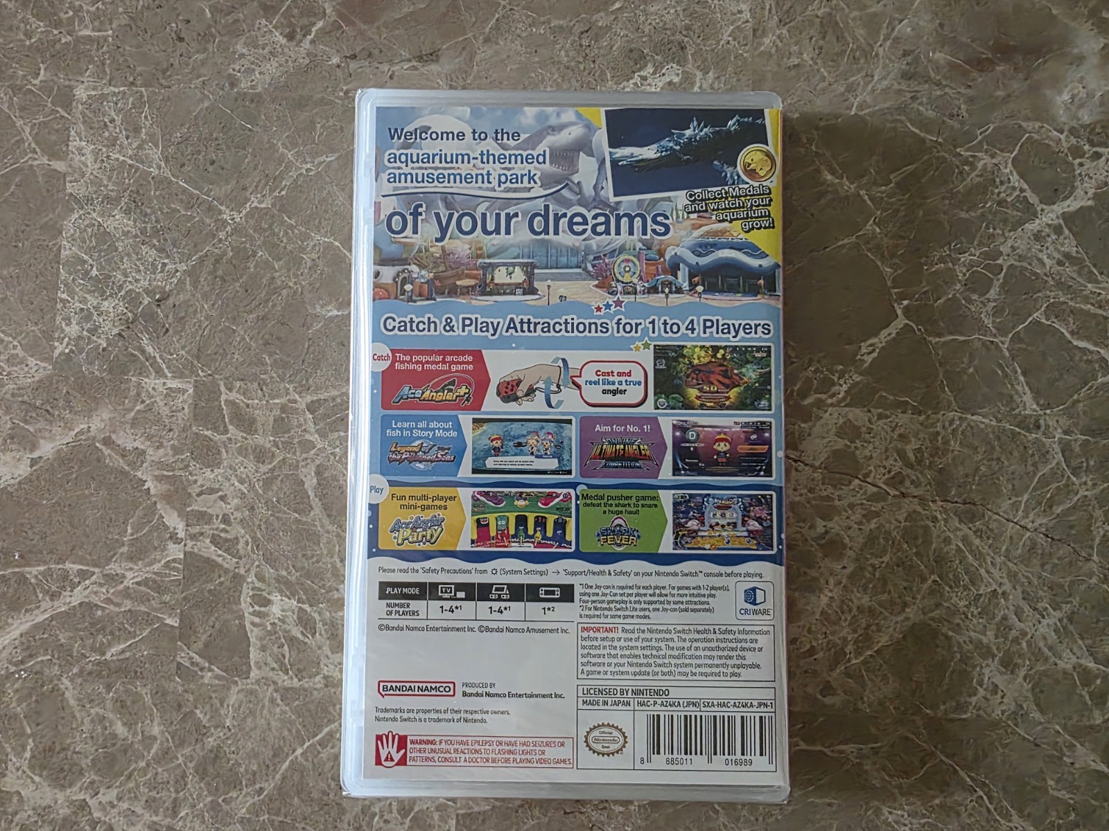 Ace Angler: Fishing Spirits (English) Nintendo Switch – Factory Sealed
