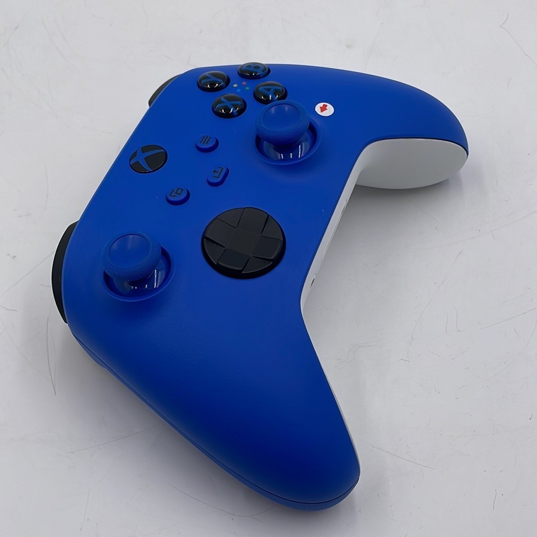Xbox Wireless Gaming Controller Shock Blue for Xbox, Windows, Android/iOS – READ