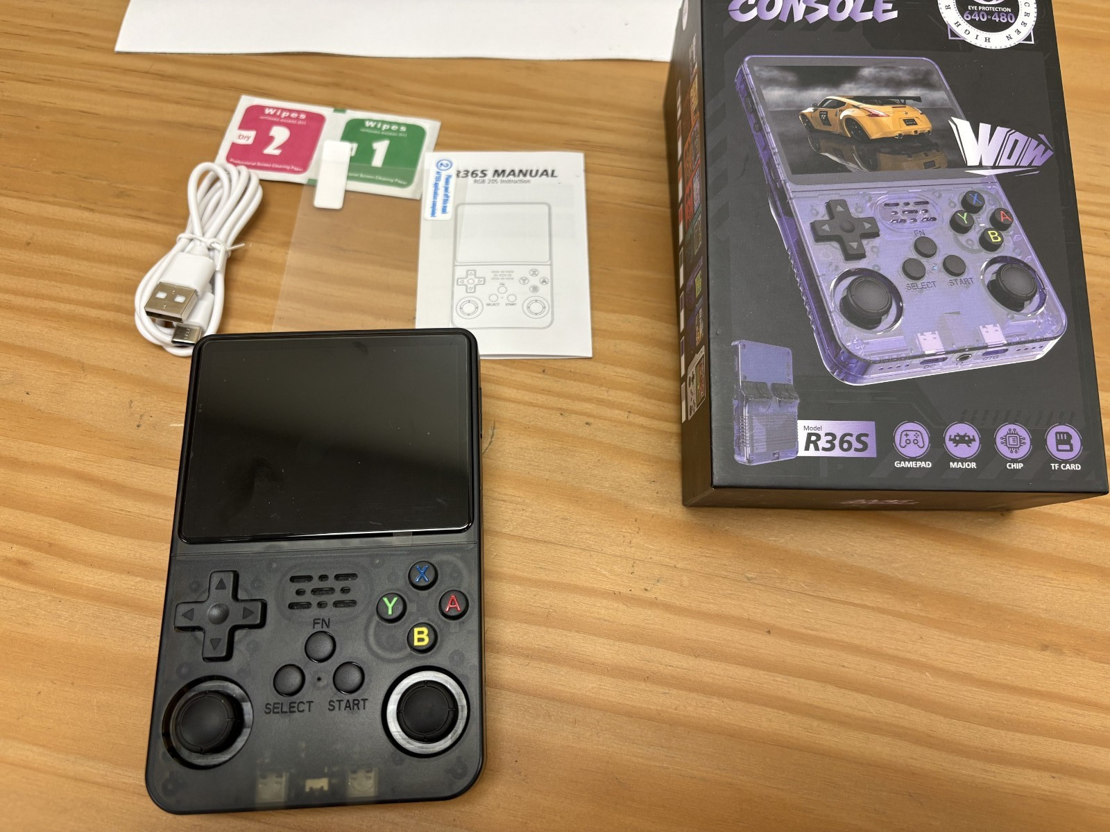 64GB Open Source Retro Handheld Game Console DIY Emulation Portable Device
