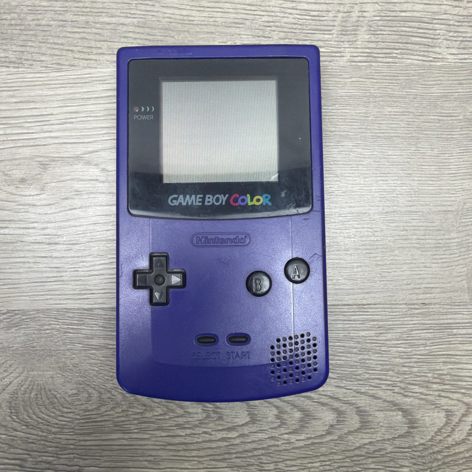 Nintendo Game Boy Blue Handheld System CGB-001 Battery Powered W/ Tetris Game