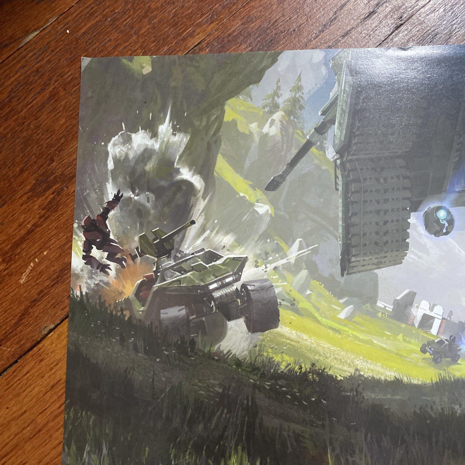 Halo Reach Promo Poster SDCC 2010 11″X17″ Ultra RARE – HTF Numbered