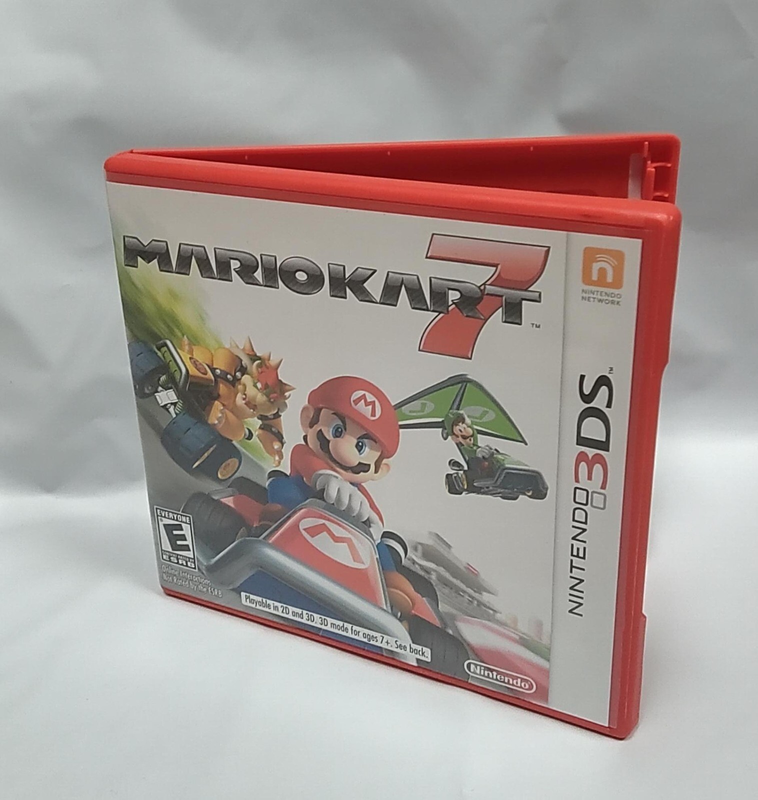 Mario Kart 7 *Red* Case ONLY!! (3DS) *US VERSION*