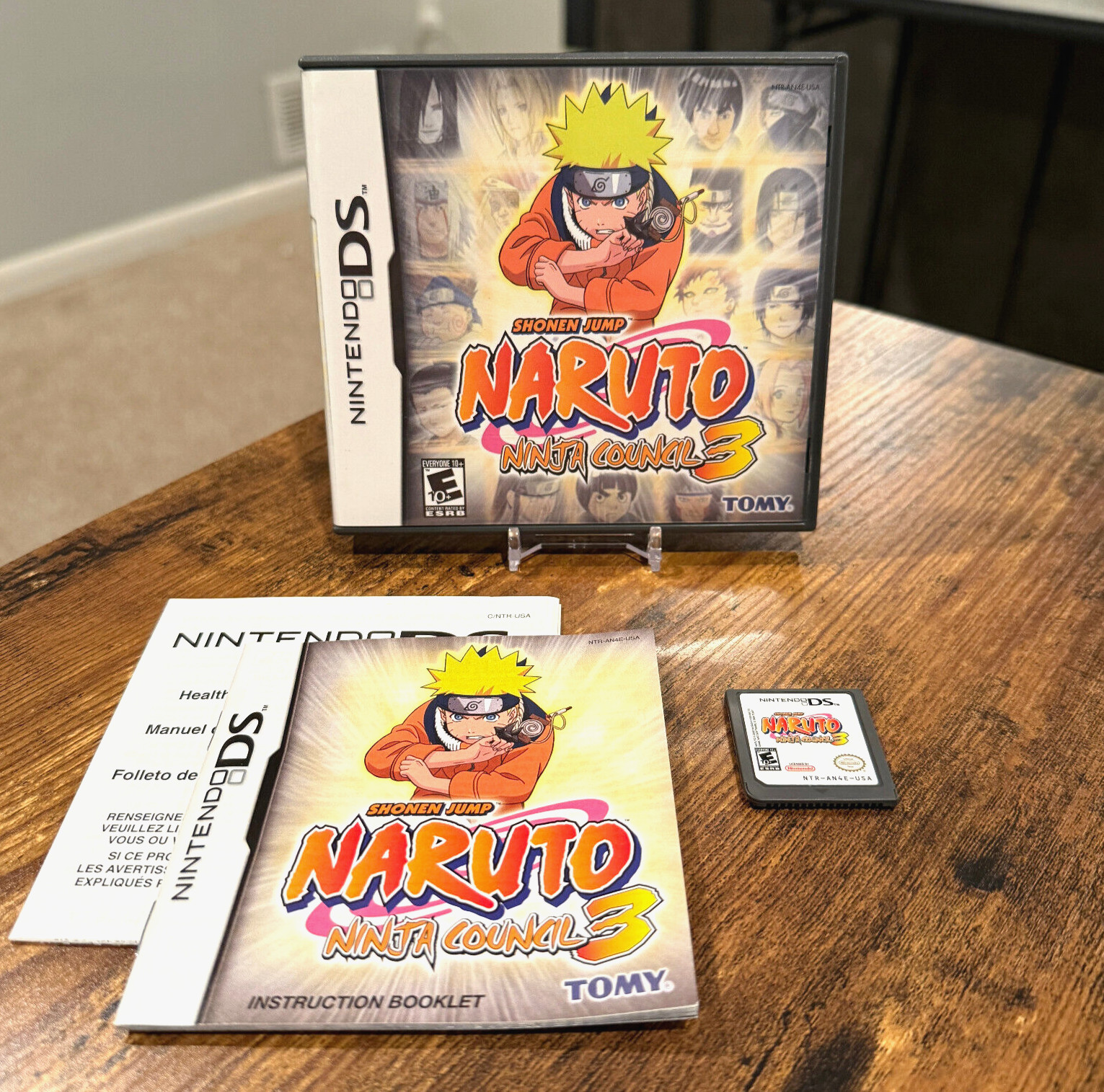 Naruto: Ninja Council 3 (Nintendo DS, 2007) Complete, Tested, Great Condition!