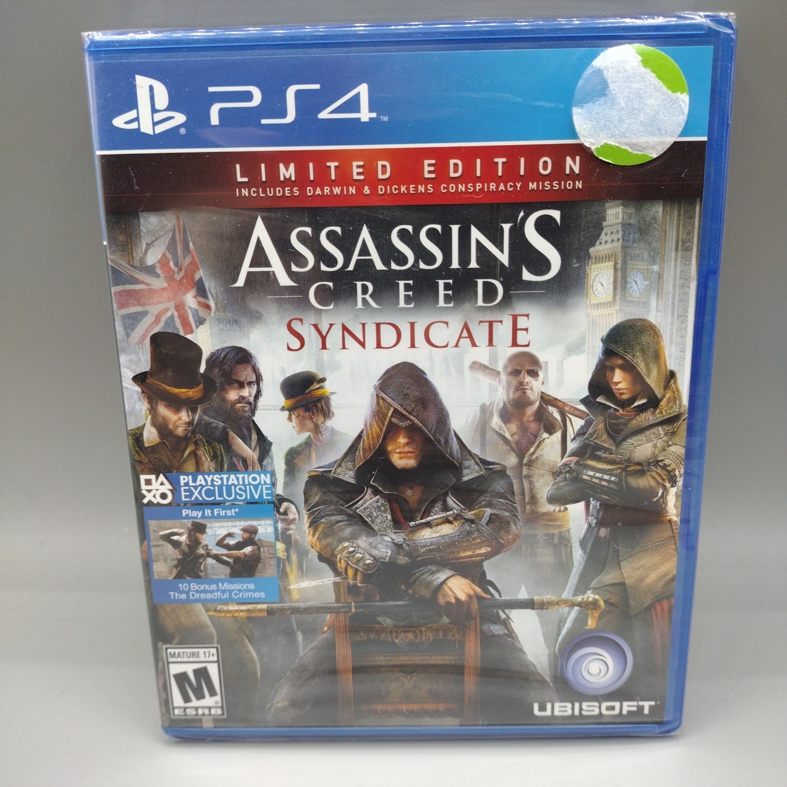 NEW Assassin’s Creed Syndicate Limited Edition (Sony PlayStation 4, 2015) PS4