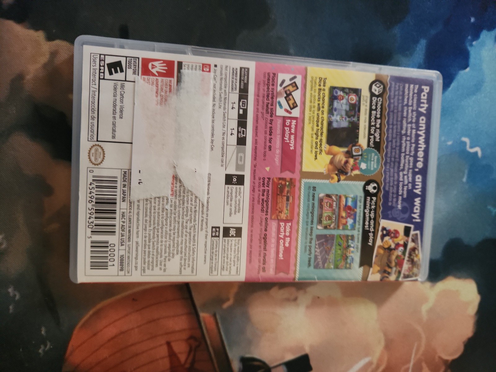 Nintendo Super Mario Party for Switch Multiplayer Online Play E 2018 NTSC-U/C
