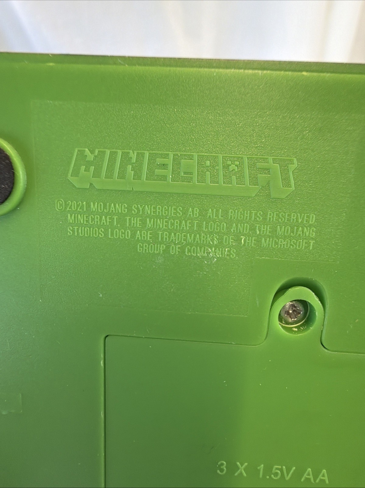 Paladone Minecraft Green Creeper Icon Lamp – Battery or USB Powered