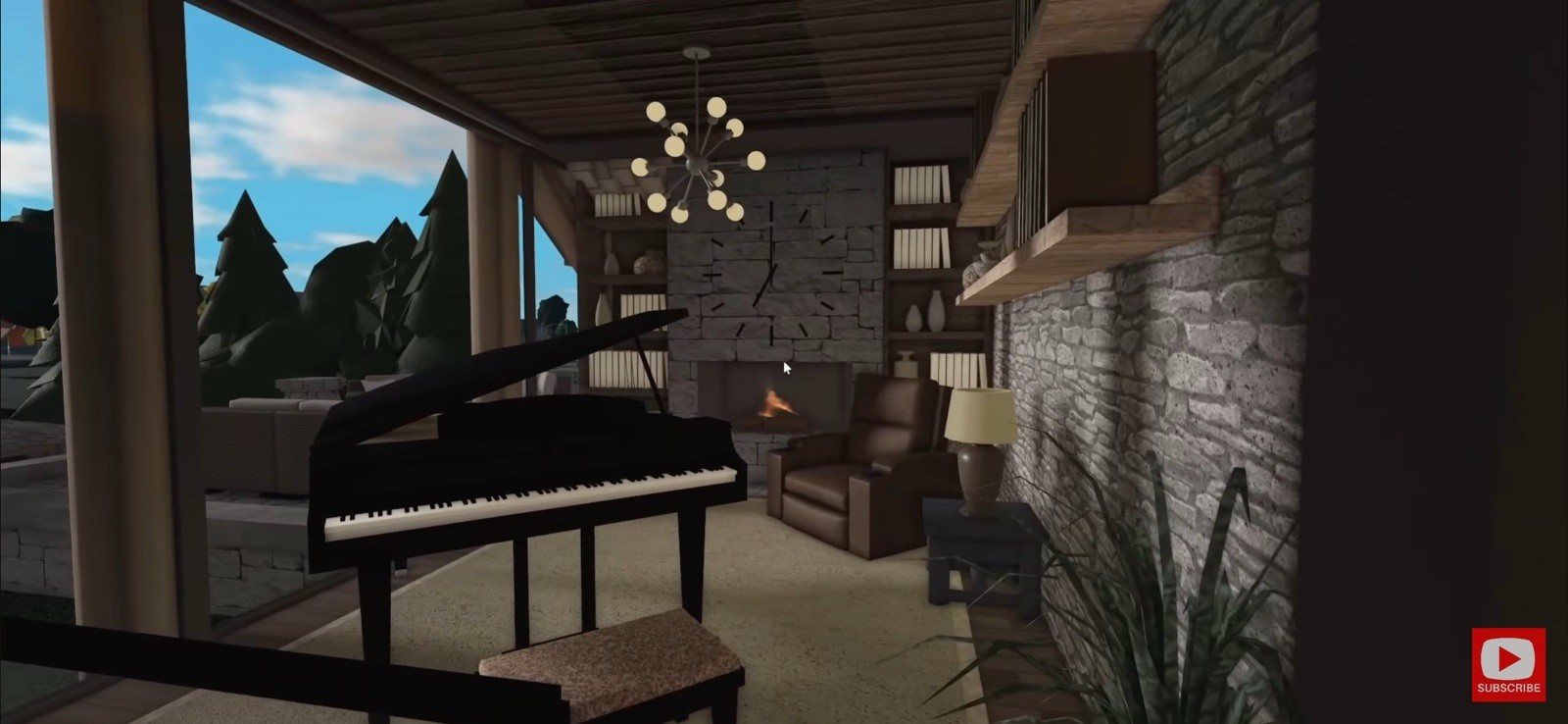 RUSTIC HILLSIDE MANSION BLOXBURG.CHECK DESCRIP.FAST BUILDER FOR AFFORDABLE PRICE