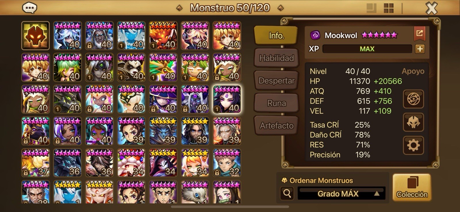 Summoners War ▪️5LD VIP SUPER SPEED ASIA SERVER ▪️Ongyouki Celia Zenisek Thebae