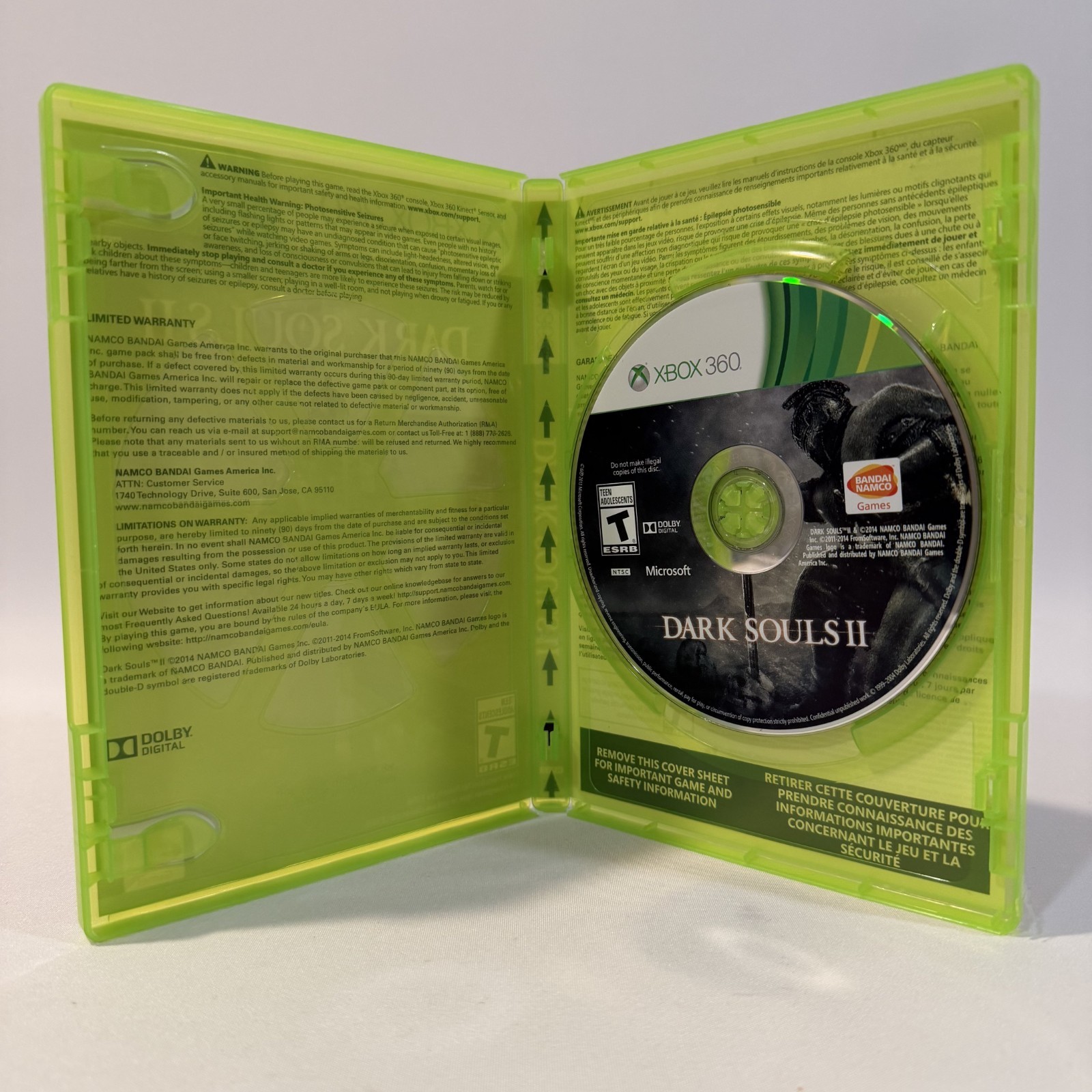 Dark Souls II Microsoft Xbox 360 Action Role Playing RPG Fantasy Game
