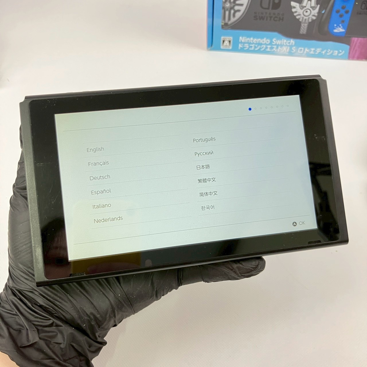 Excellent Nintendo Switch Dragon Quest Edtion HAC-001(-01) Console Region Free