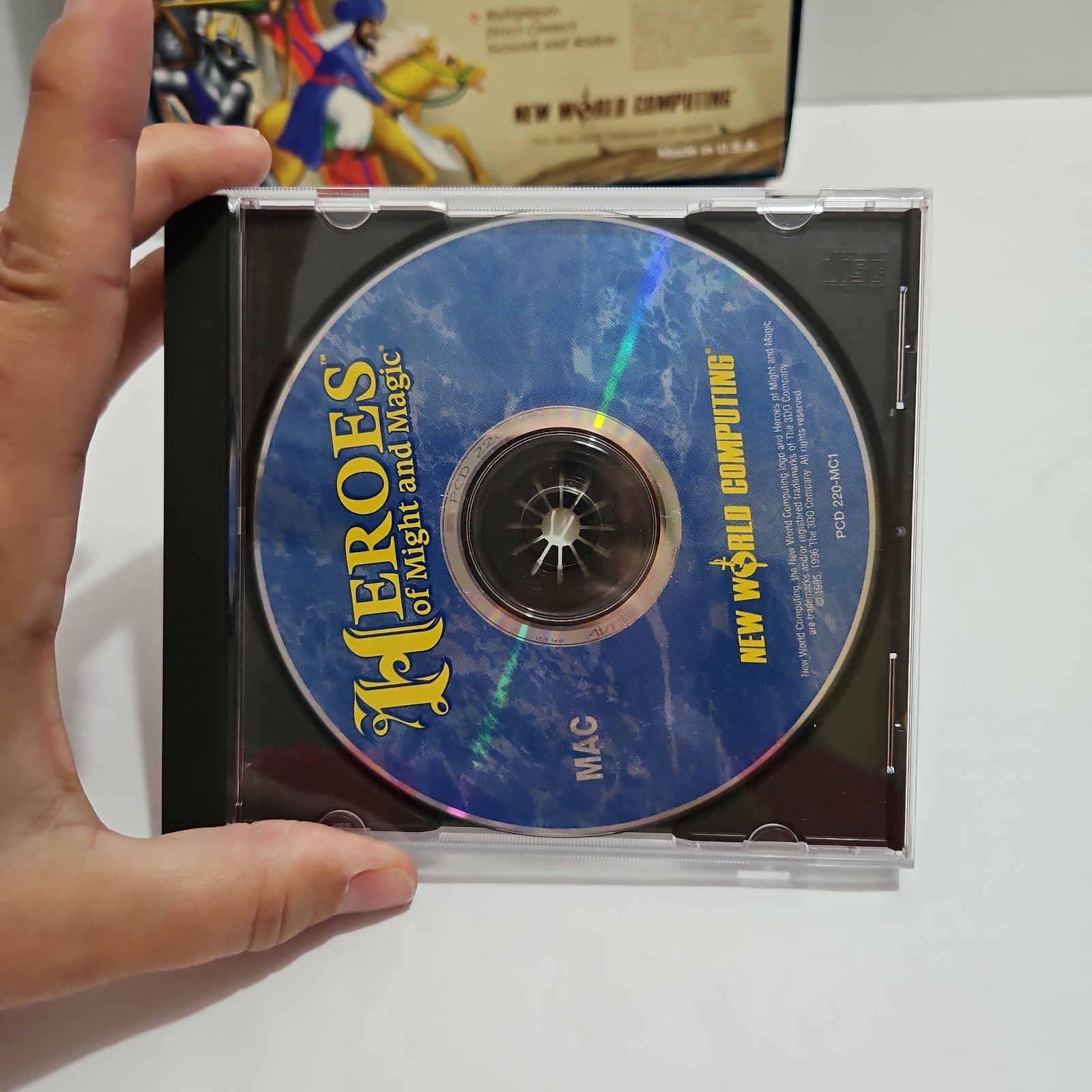 New World Computing Heroes of Might and Magic PC Big Box 1995 Complete