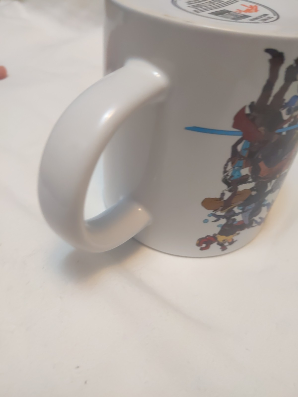 Overwatch Design Blizzard Entertainment Collectable Coffee Tea Mug Cup White