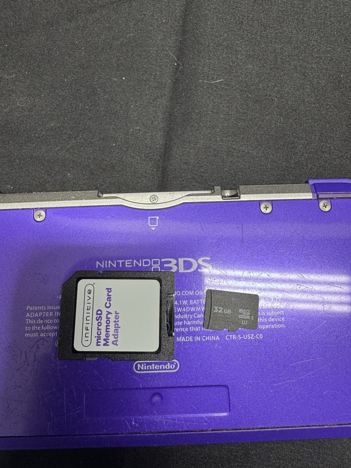 Nintendo 3DS Midnight Purple Portable Gaming Console
