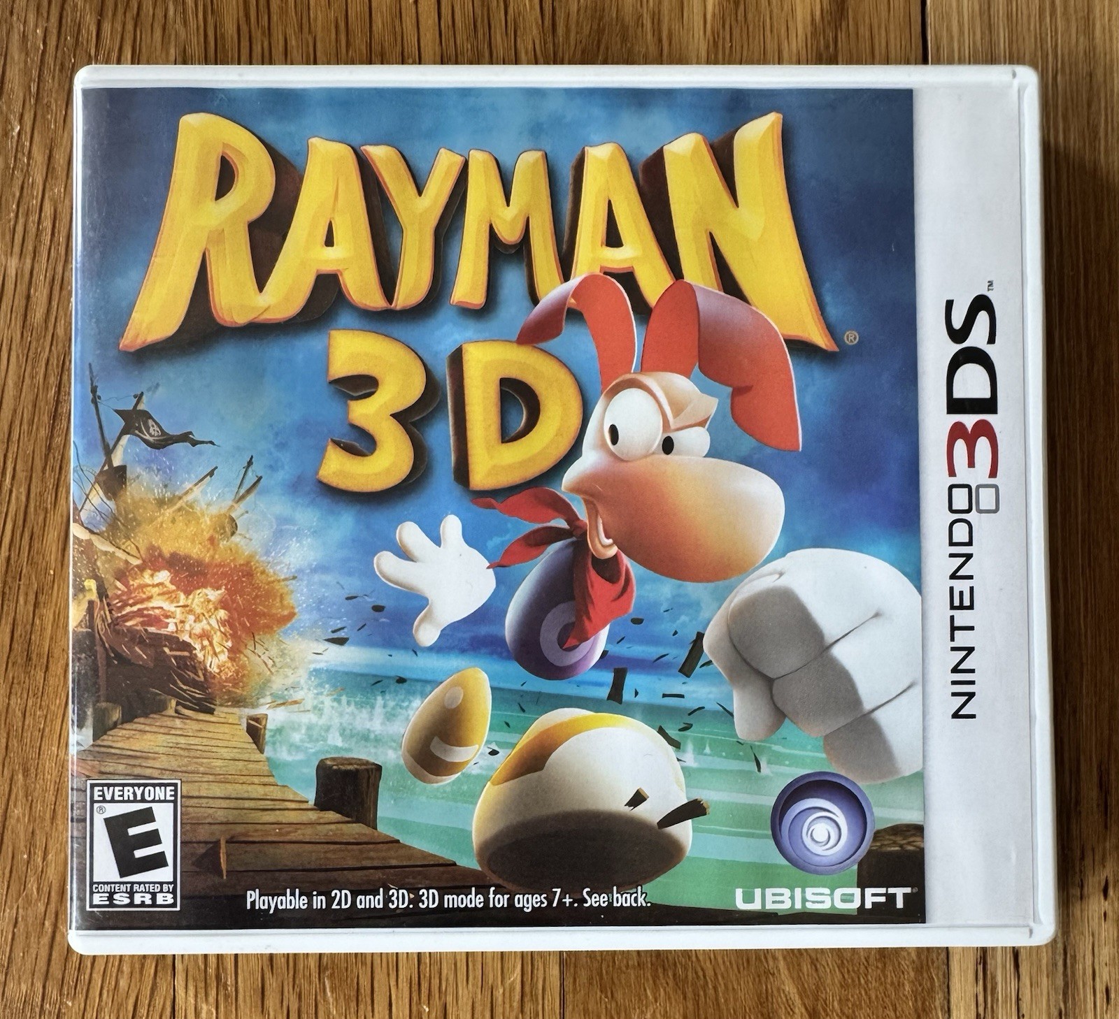 Rayman 3D (Nintendo 3DS, 2011) CIB. Tested