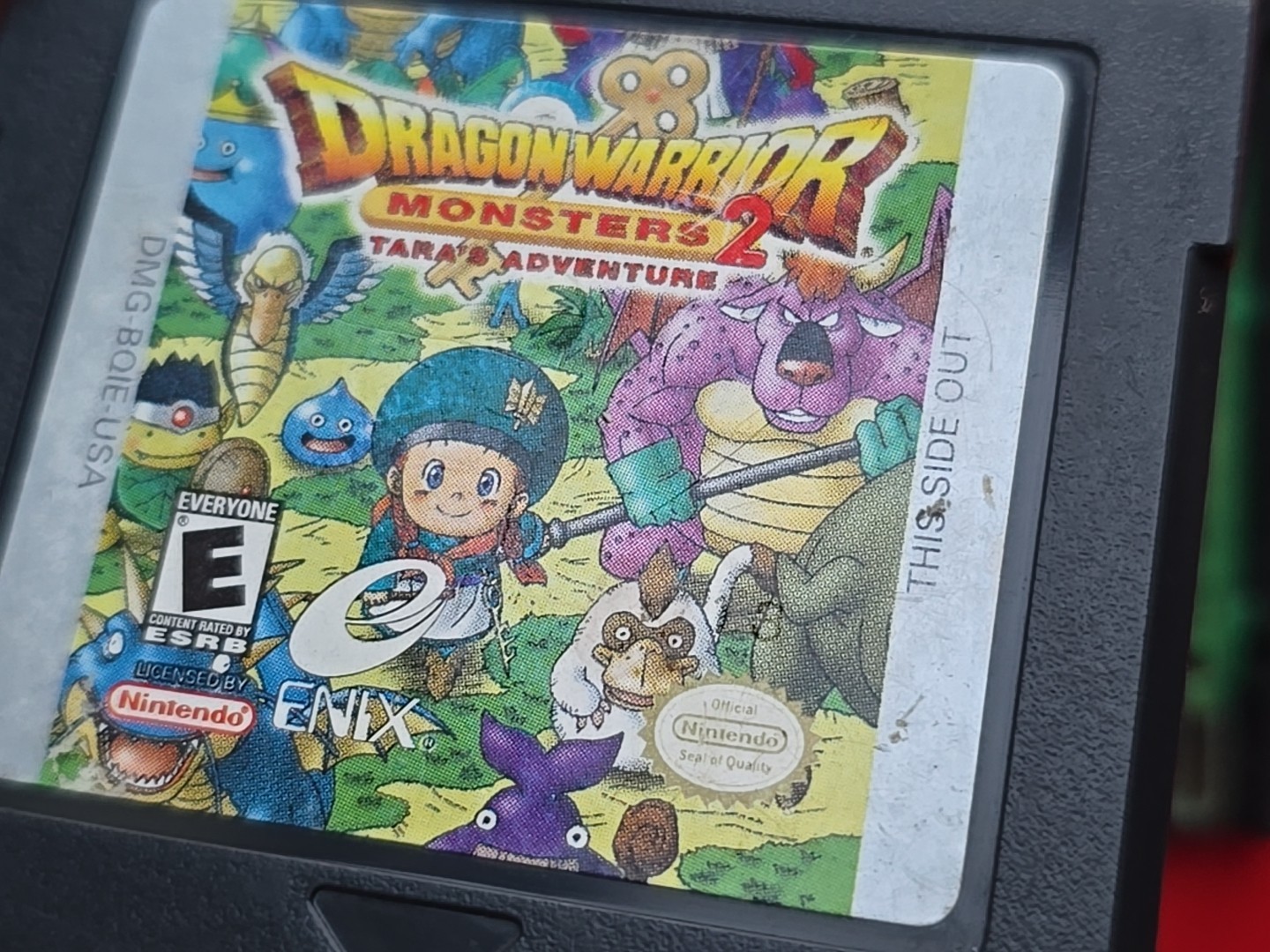 Dragon Warrior Monsters 2: Tara’s Adventure Game Boy Color GBC Authentic Saves