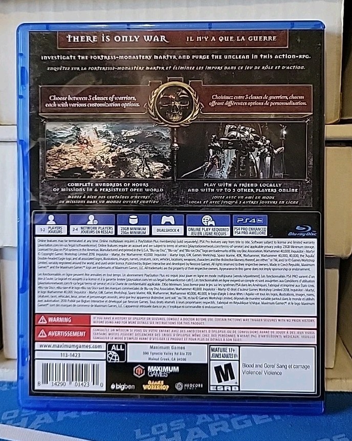 Warhammer 40K: Inquisitor – Martyr – Sony PlayStation 4