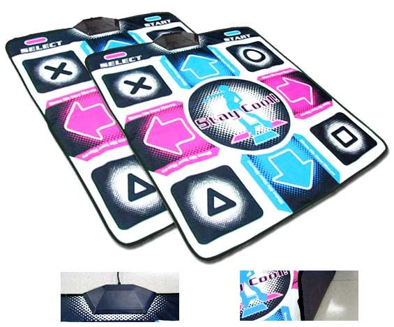 2 Mats of Dance Revolution DDR Dance Pads for PlayStation PS1 PS2 with 8 Arrows