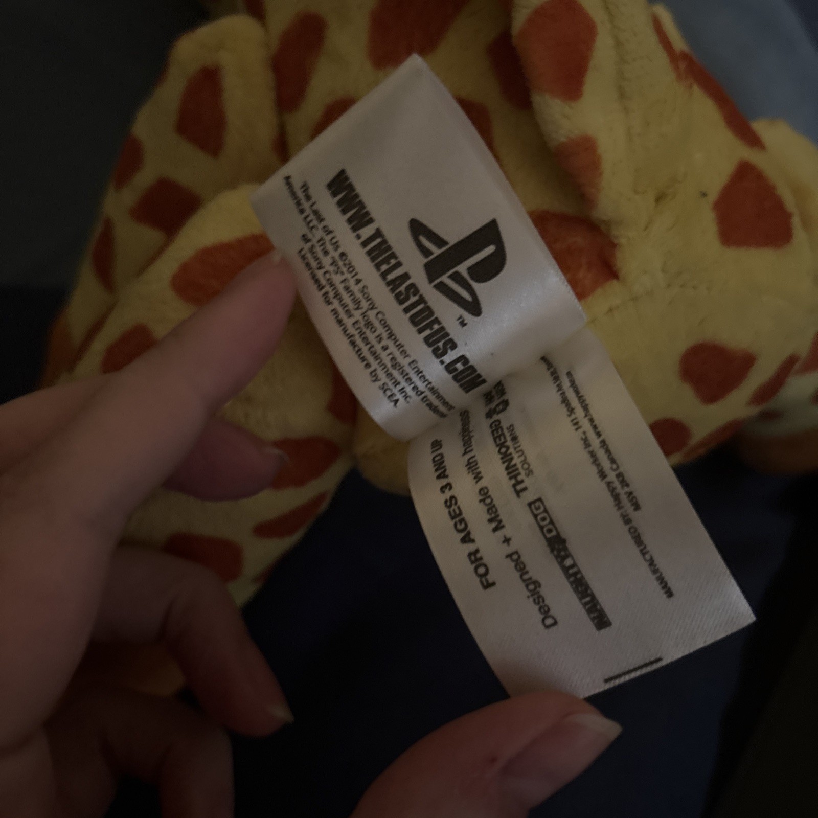 The Last Of Us Giraffe Collector 12″ Plush Official Sony Playstation Naughty Dog