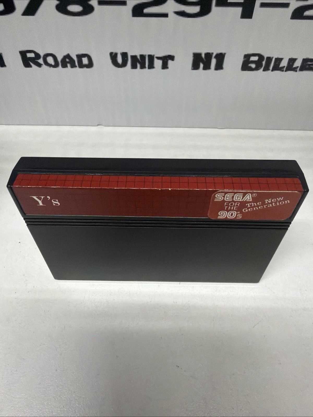 Ys the Vanished Omens Authentic, Tested – Sega Master System – No Poster Map