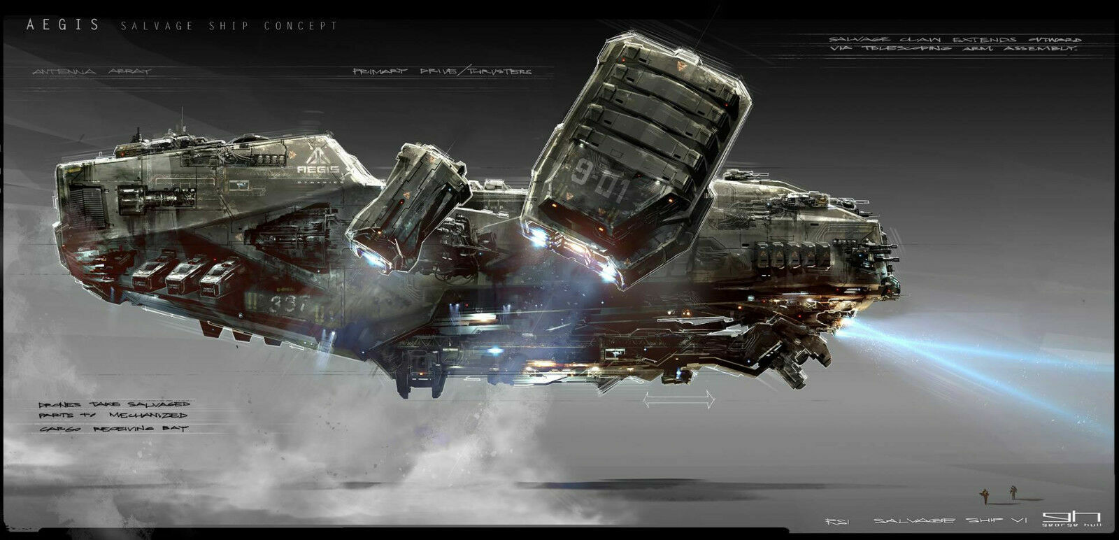 Star Citizen – AEGIS RECLAIMER – UPGRADE – (CCU)