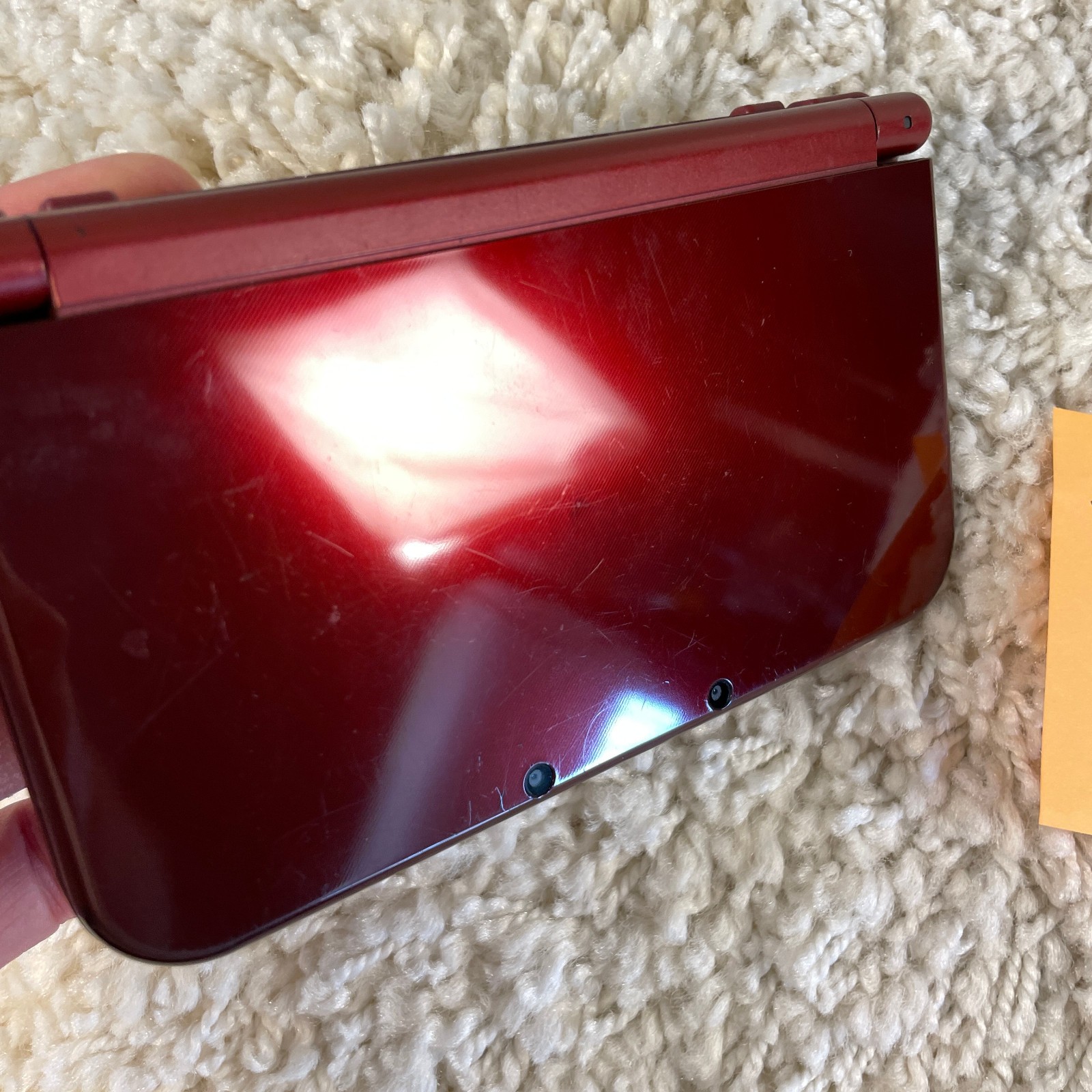 Nintendo “New” 3DS XL Metallic Red Handheld Console System RED-001 Top IPS Works