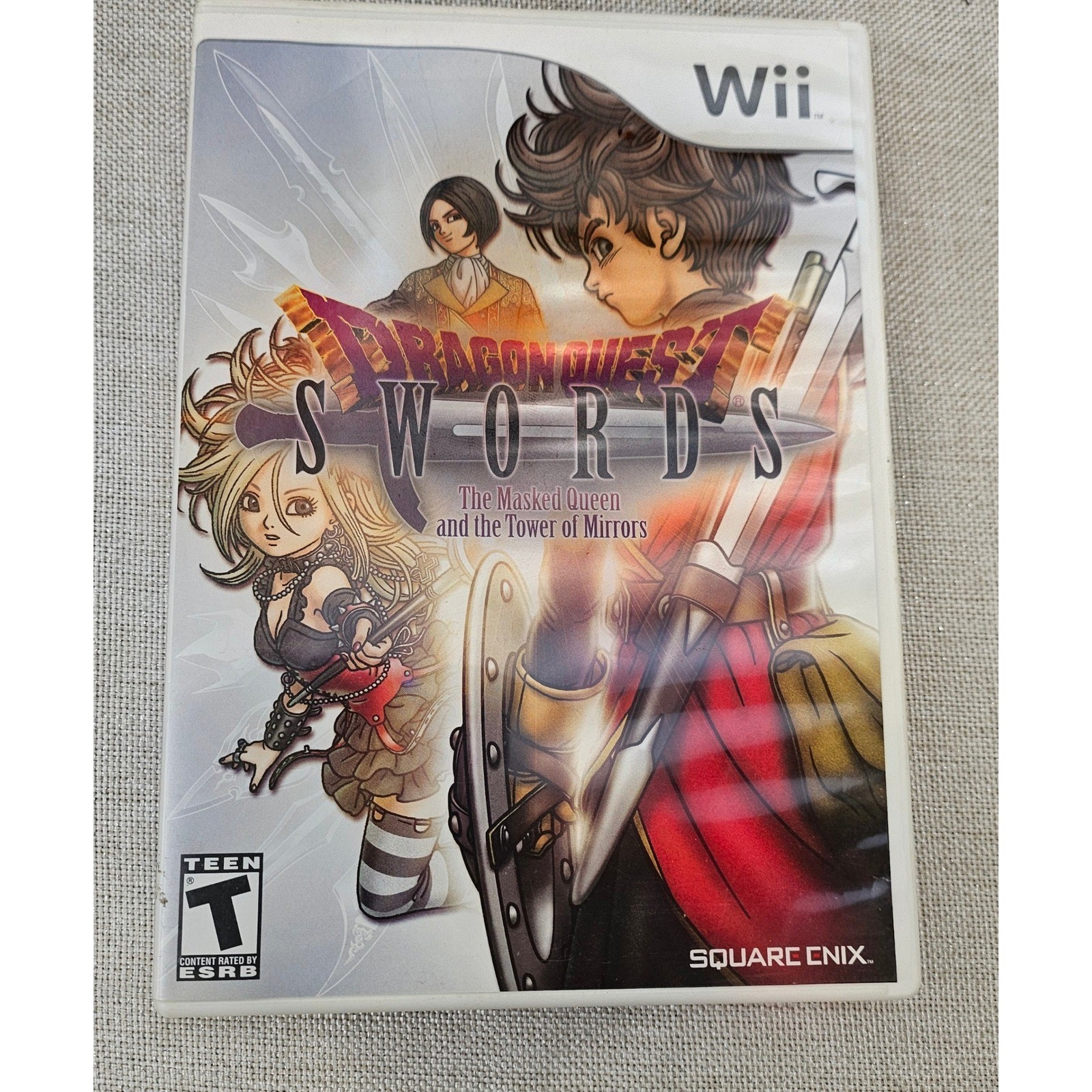 Dragon Quest Swords The Masked Queen and the Tower of Mirrors Nintendo Wii CIB