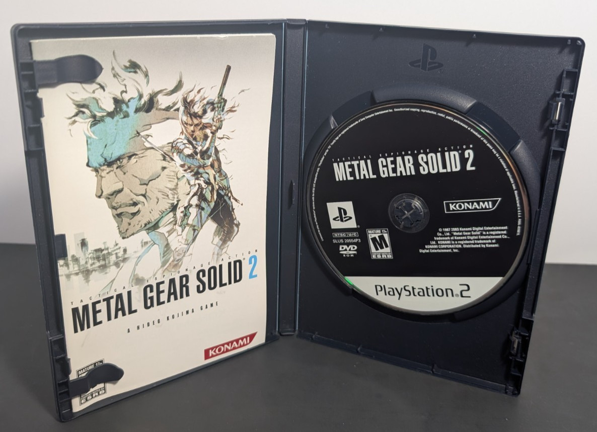Metal Gear Solid: The Essential Collection – CIB – No Sleeve – PlayStation 2