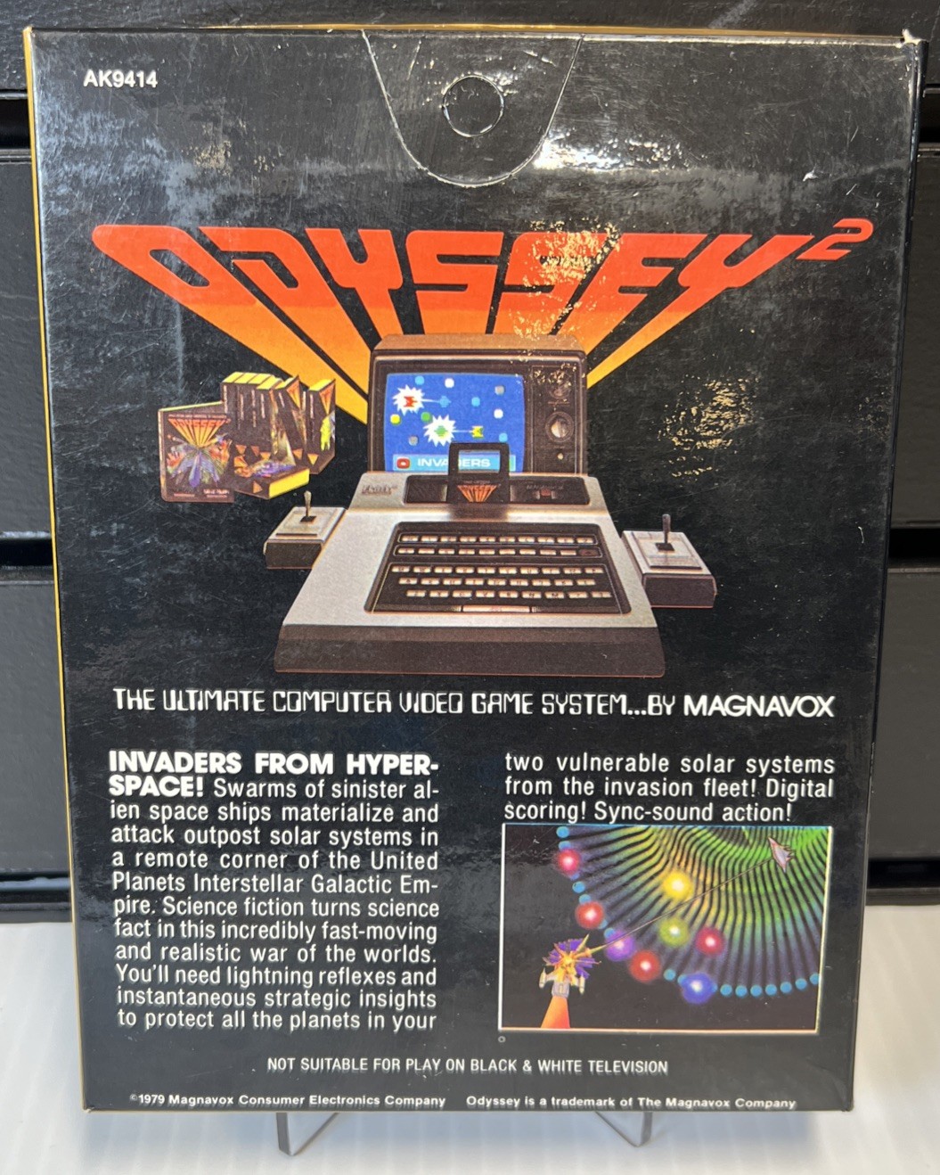 “Invaders From Hyperspace!” For Magnavox Odyssey 2 Complete In Box