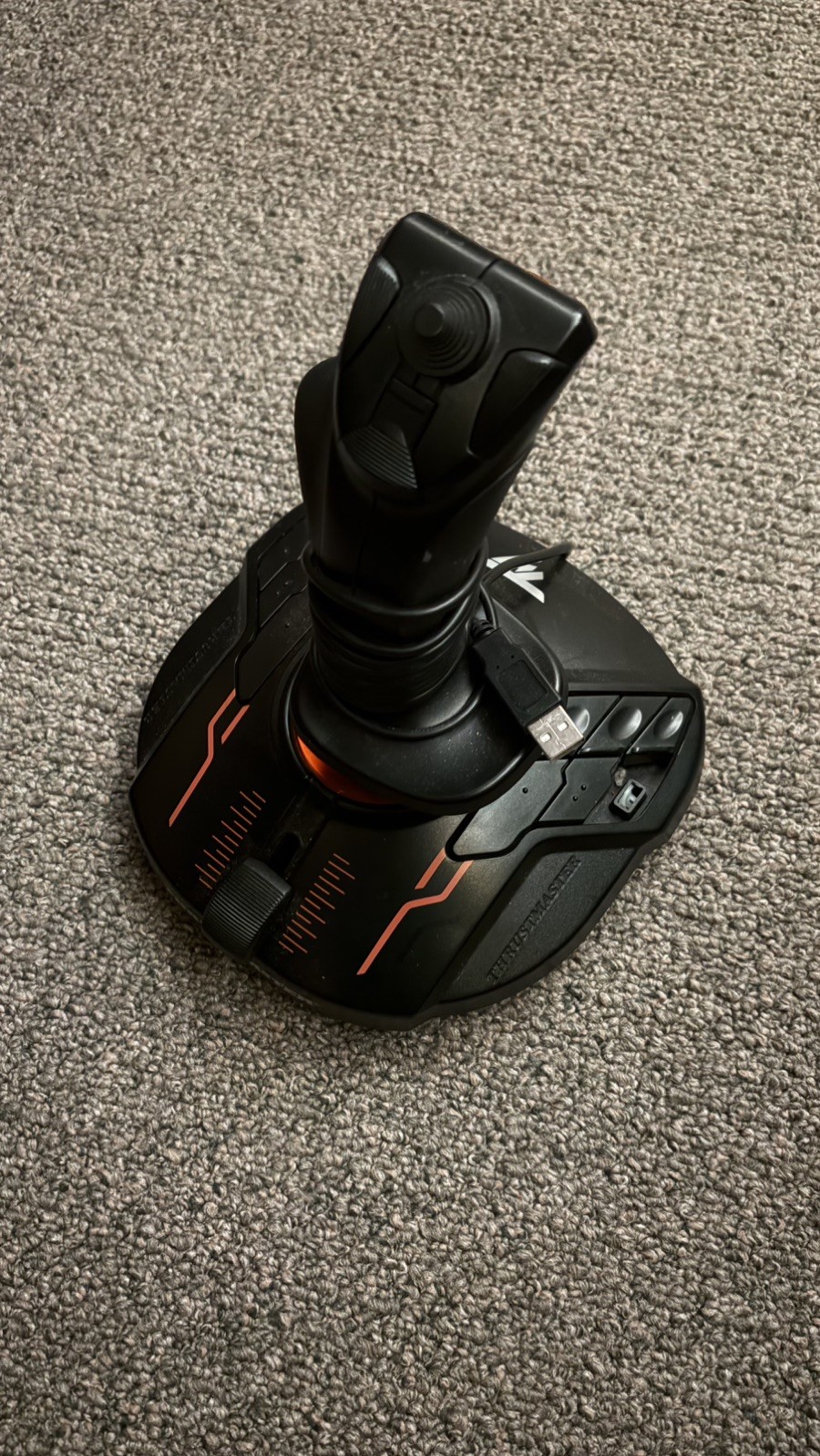 THRUSTMASTER T.16000M FCS ST FLIGHT STICK TESTED WORKING RIGHT HANDED USED