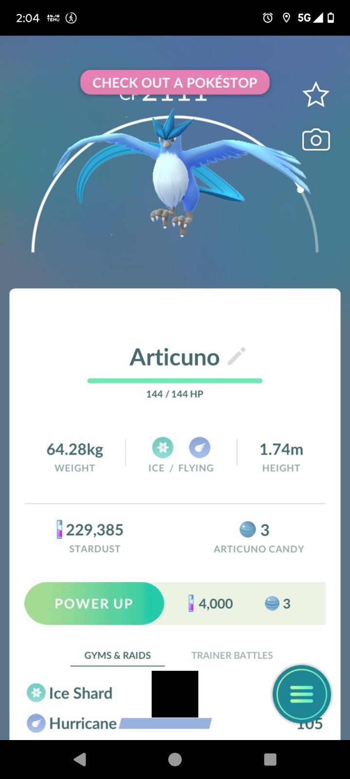 Niantic Pokémon GO Android Legendary Pokémon Account/Screenshots Bundle