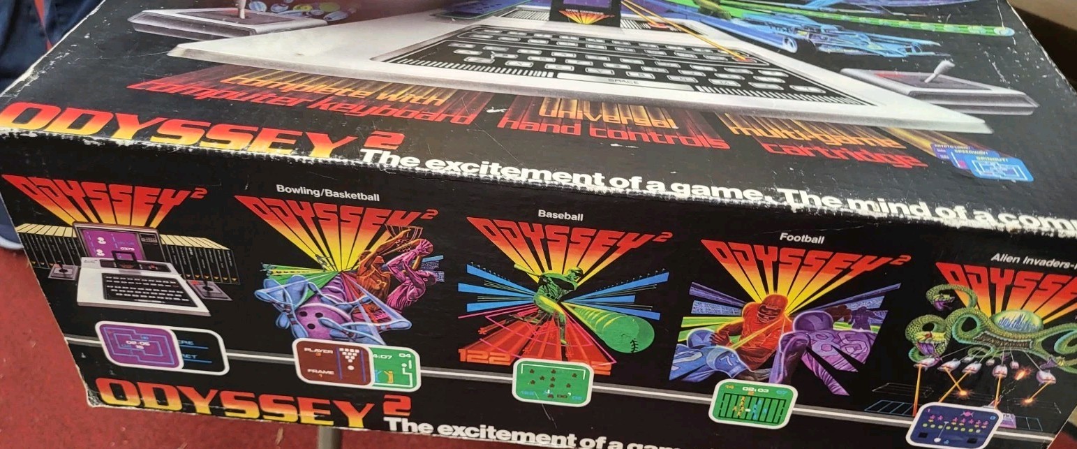 Magnavox Odyssey 2 Console CIB 1978 Complete 9 Games All CIB Nm/m Church Owned