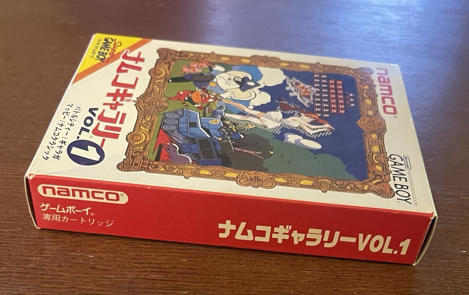 Namco Gallery Vol. 1 Box + Manual + Warranty Card (No Game) Japanese Game Boy