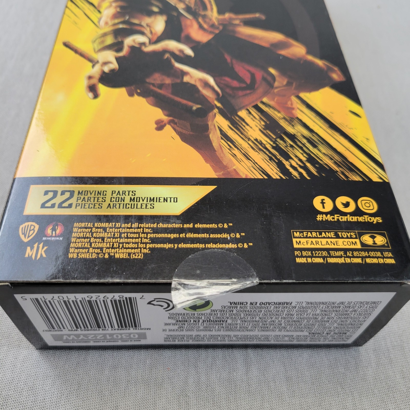 Mortal Kombat Figures Wave 9 NIGHTWOLF 7″ Action Figure McFarlane