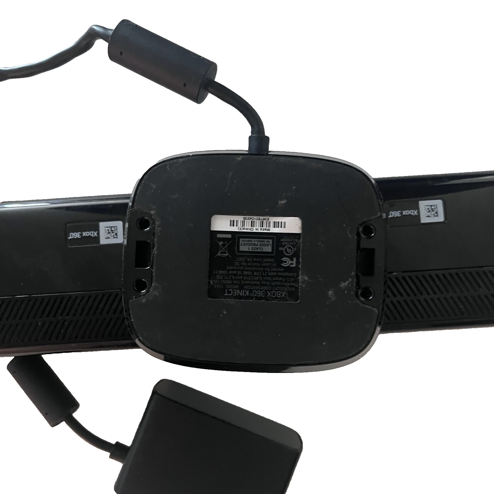 Official Microsoft Xbox 360 Kinect Sensor Motion Camera with Power Cord TESTED