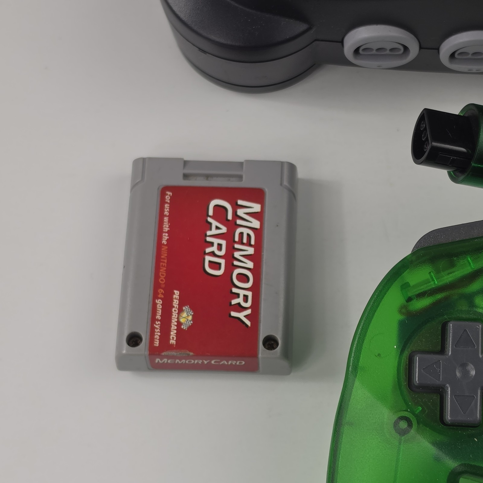 Nintendo 64 N64 Console w/ Hyperkin Green Controller Tight Stick Tested System